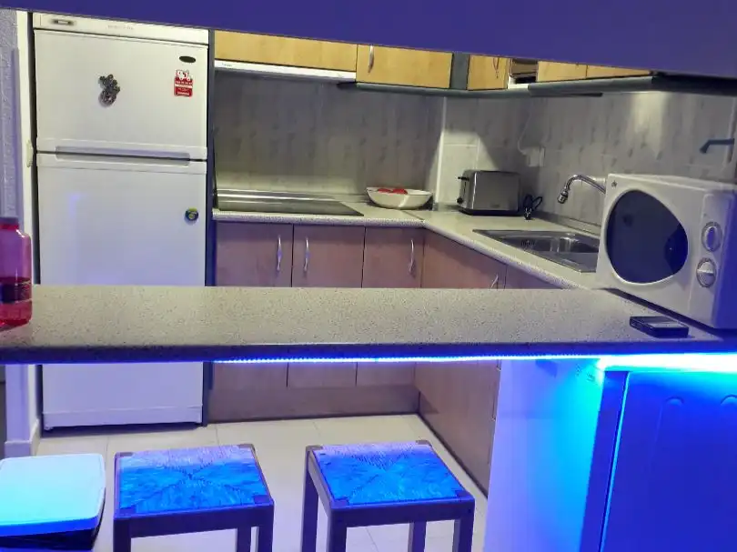 Kitchen of Flat for sale in Mazarrón  with Air Conditioner, Terrace and Balcony