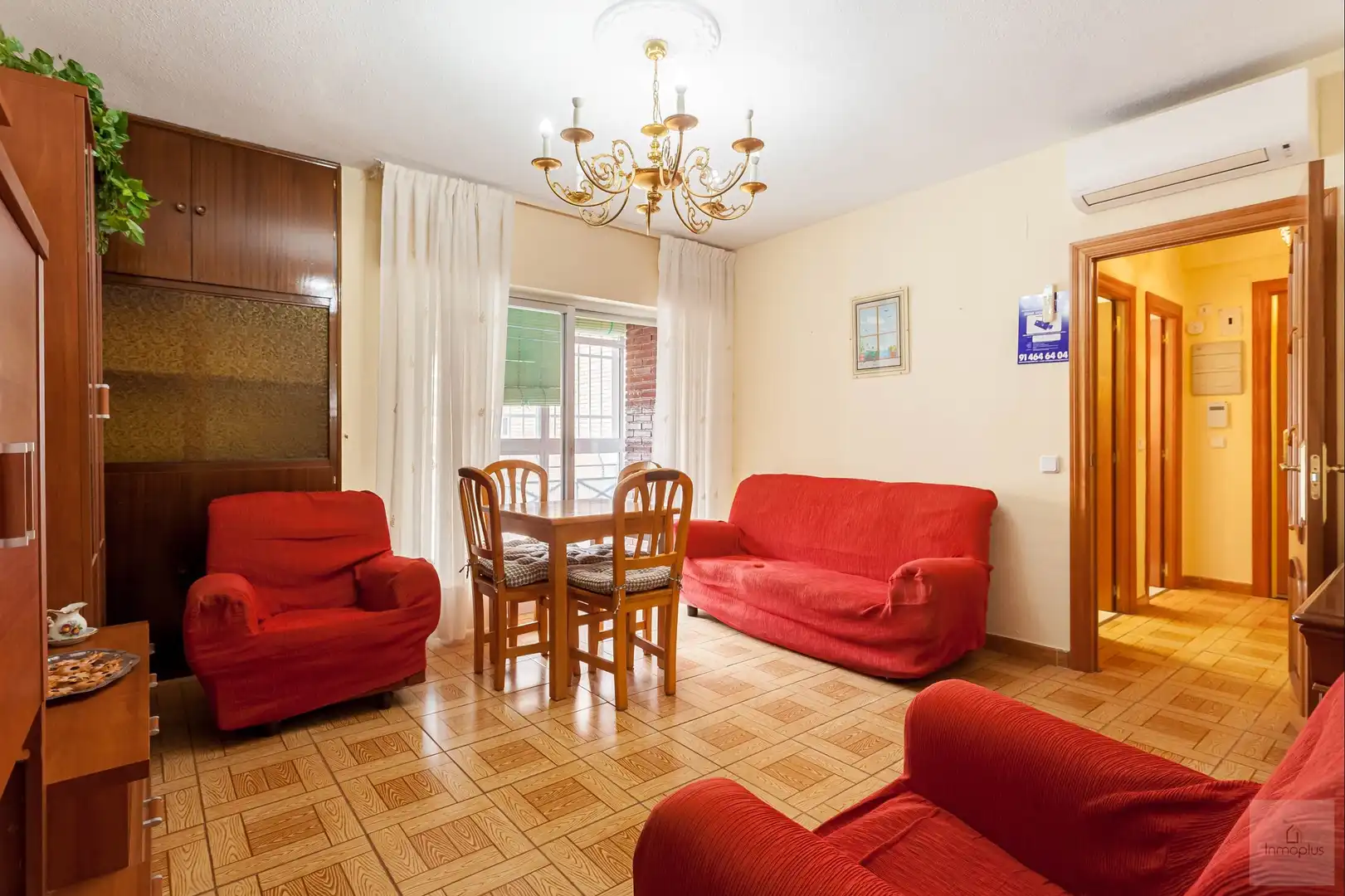 Sala de estar de Piso en venta en Madrid con Aire acondicionado y Terraza