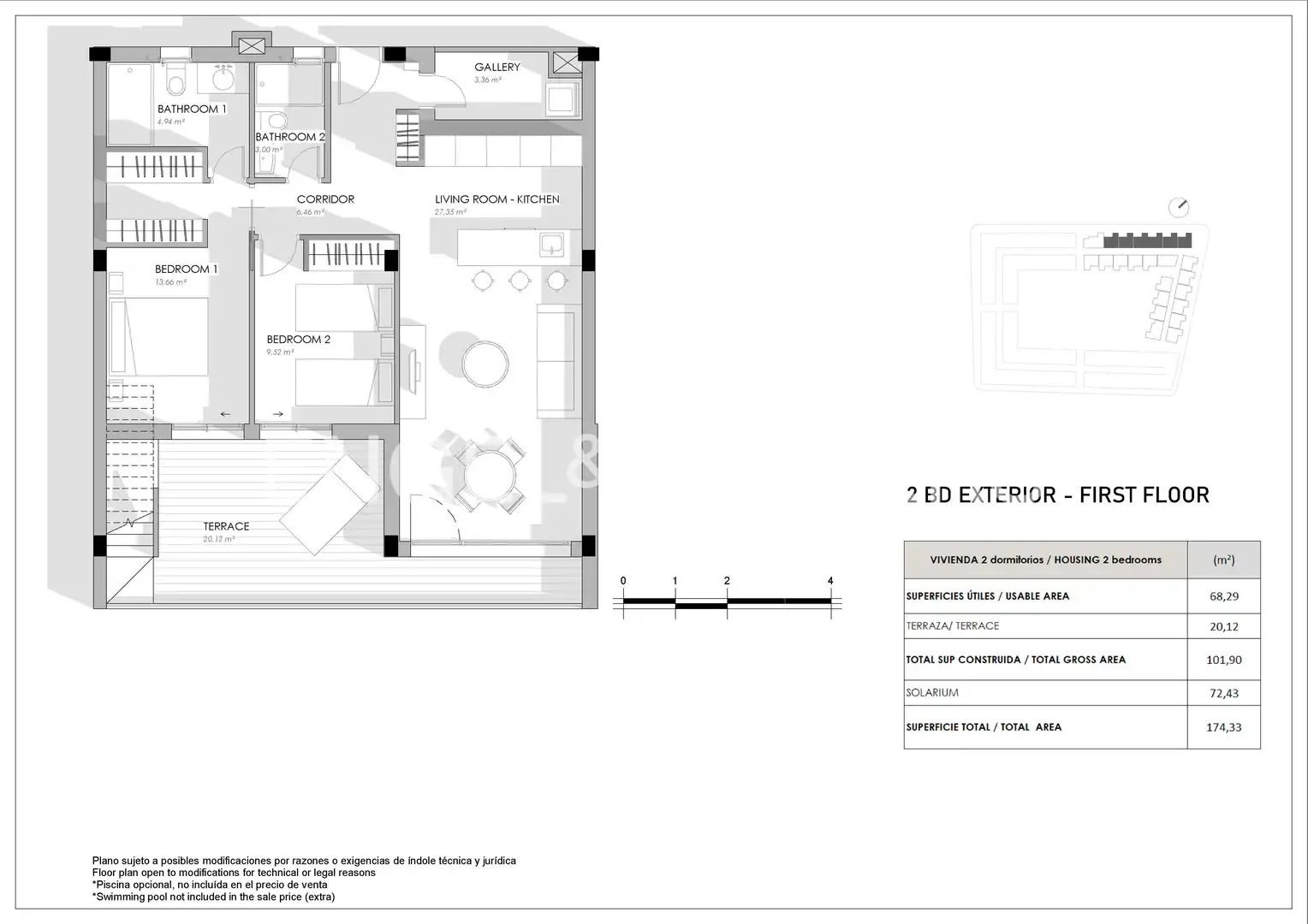 Apartamento con piscina en venta en Playa del Acequión, Náufragos y Rocío del Mar, imagen 5