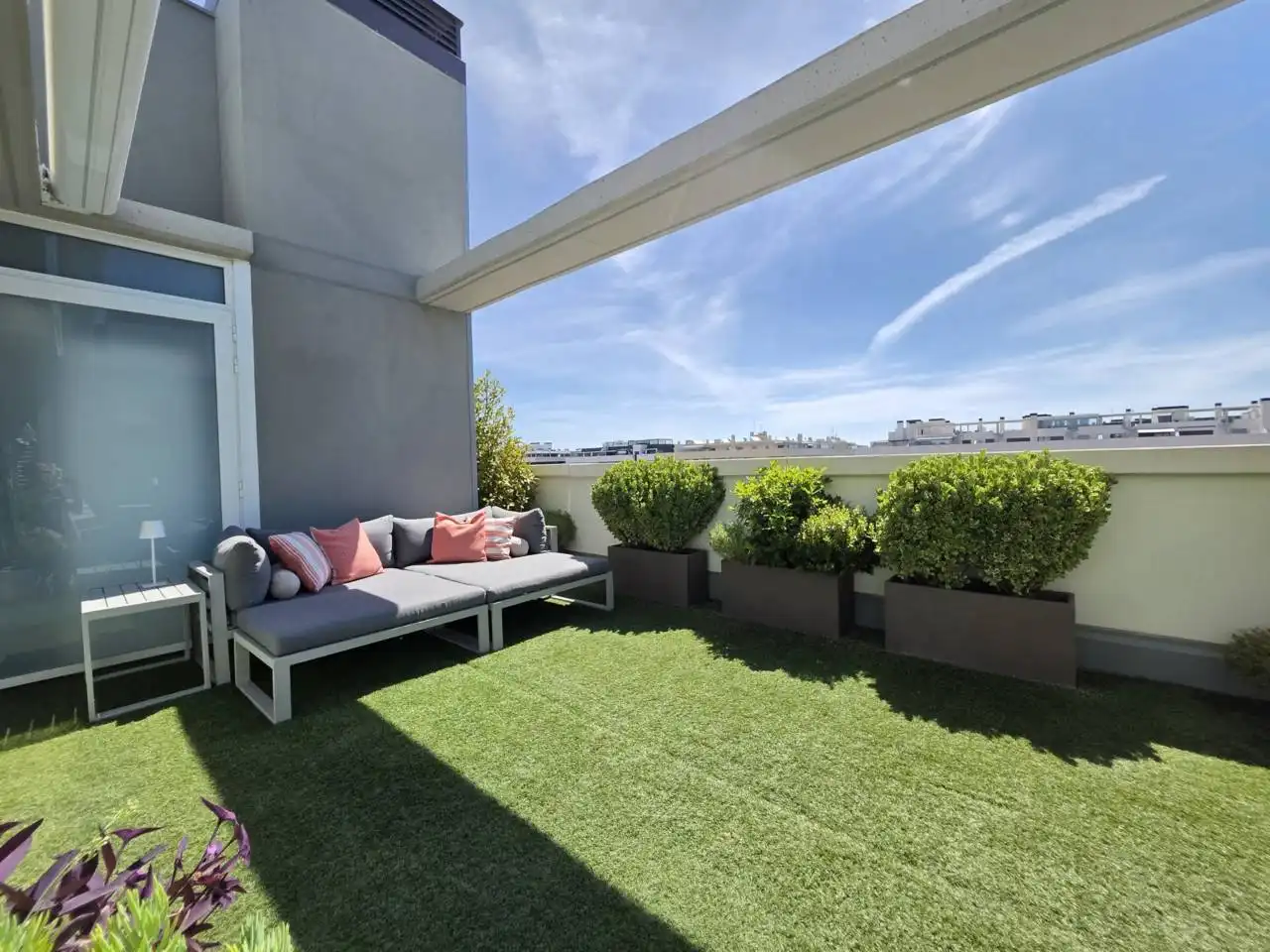 Terrace of Attic for sale in Zaragoza  with Air Conditioner, Heating and Parquet flooring