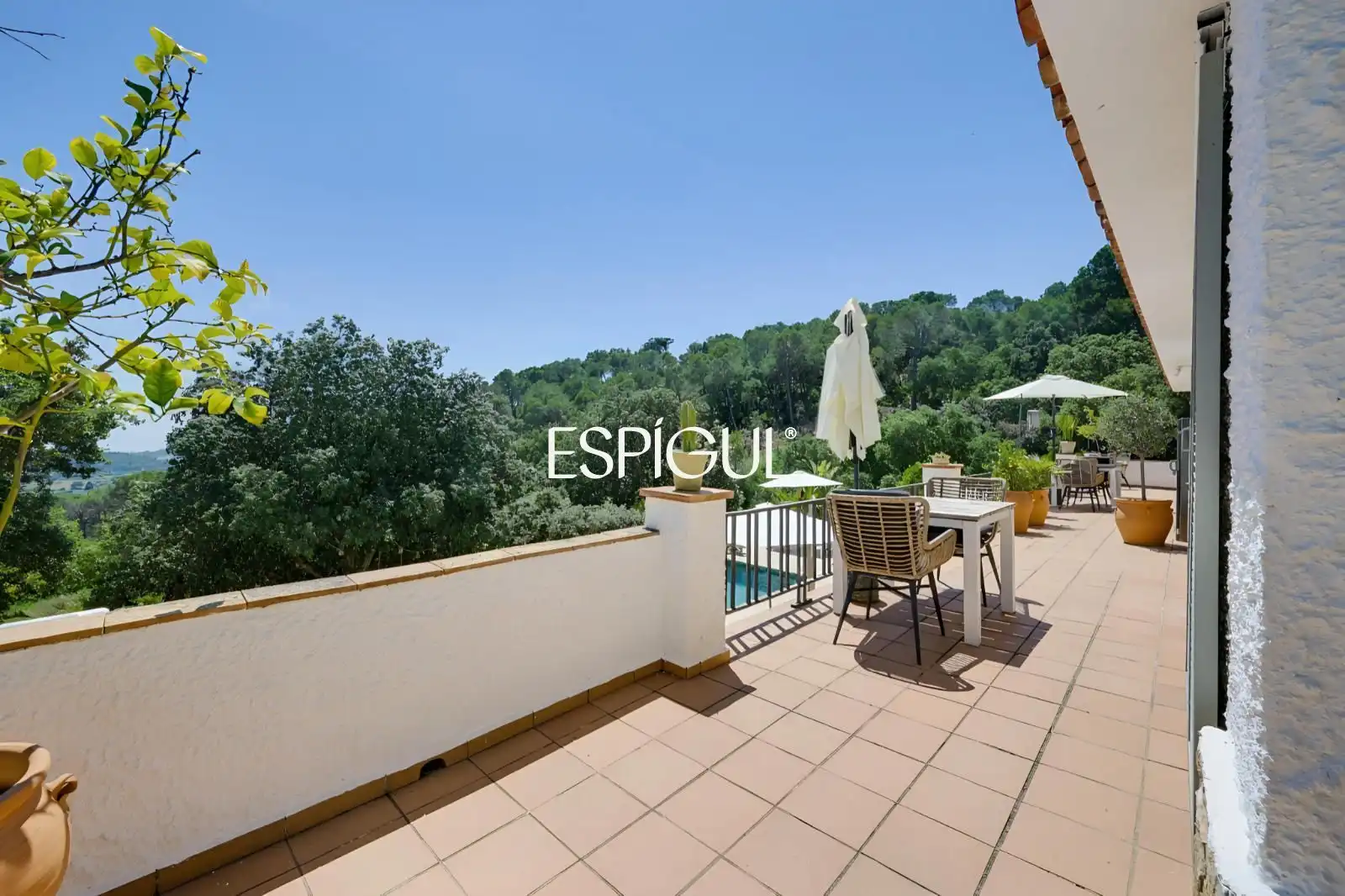 Terrassa de Casa o xalet en venda en Vall-llobrega amb Aire condicionat, Calefacció i Terrassa