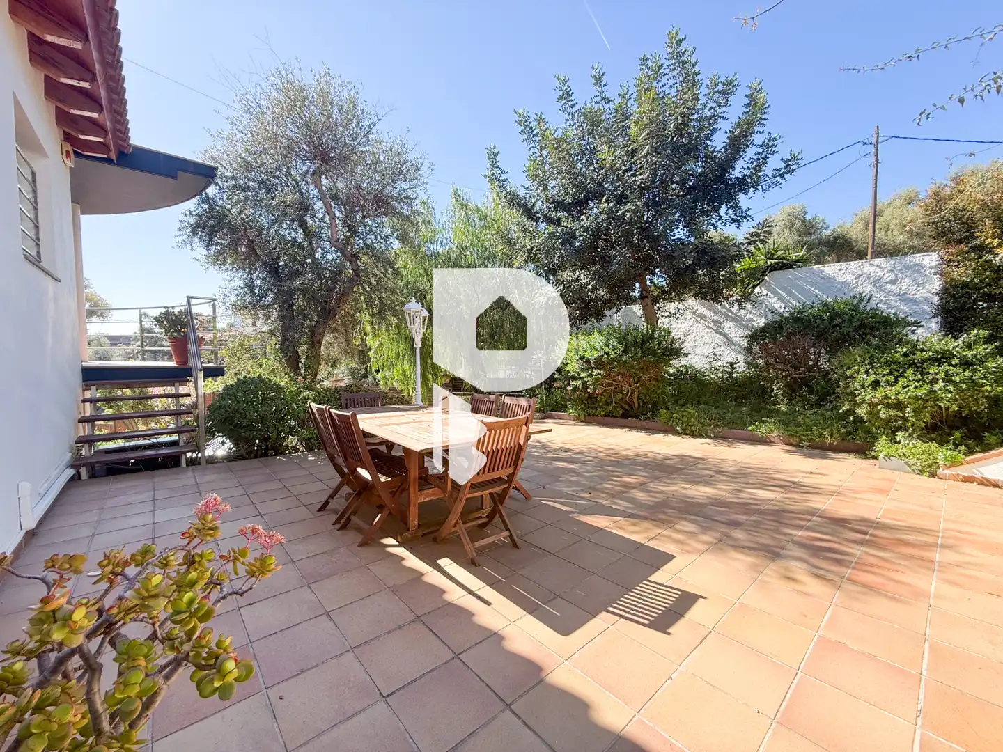 Garden of Houses for sale in Castelldefels  with Air Conditioner, Heating and Terrace