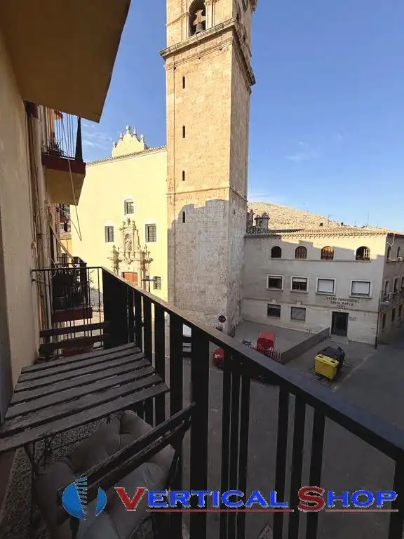 Exterior view of Flat for sale in Villena  with Air Conditioner, Parquet flooring and Balcony