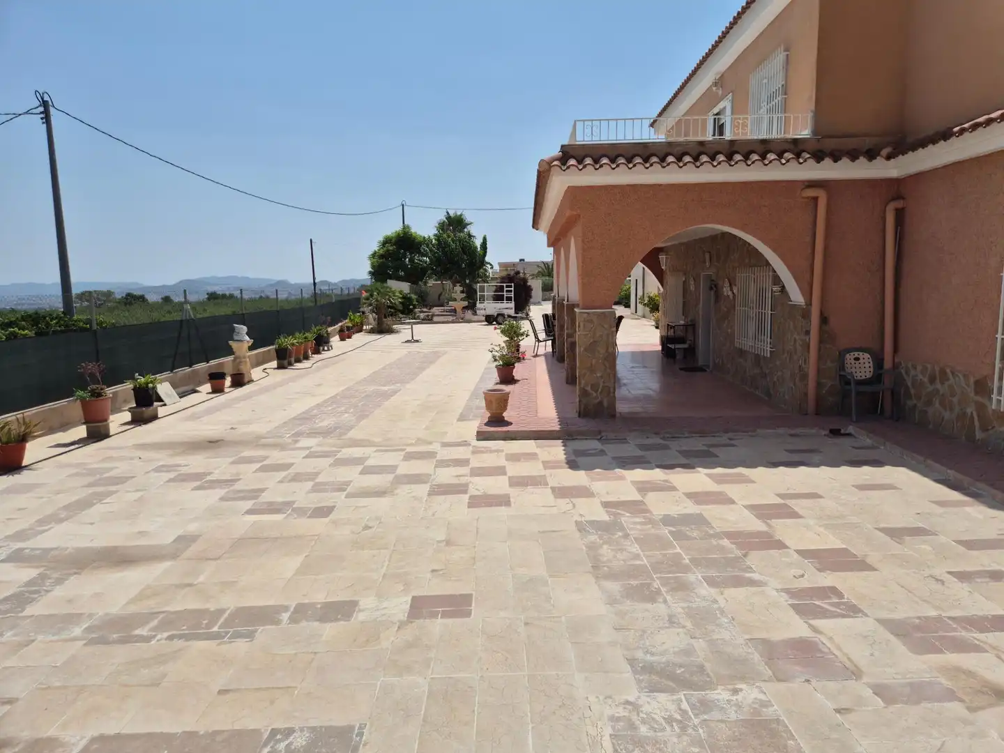 Terraza de Casa o chalet en venta en Aspe con Aire acondicionado, Calefacción y Jardín privado