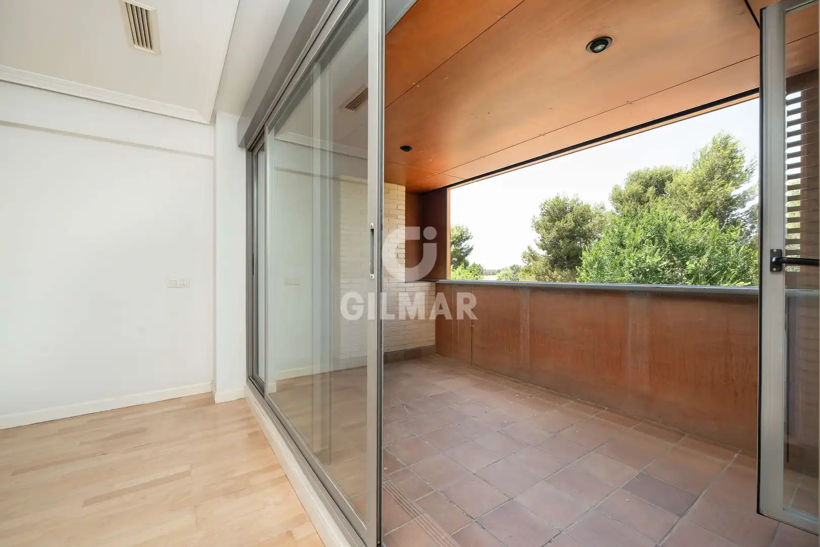 Terrace of Flat for sale in Madrid  with Heating, Private garden and Storage room