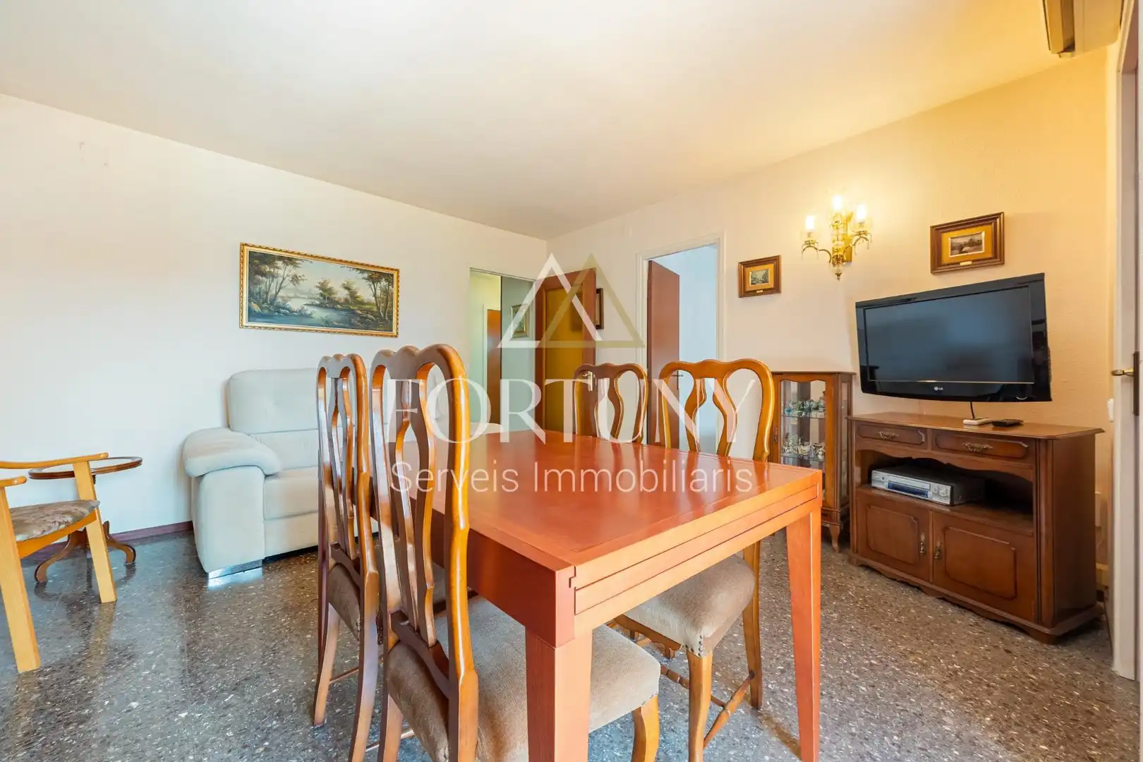 Schlafzimmer von Wohnung zum Verkauf in Reus mit Klimaanlage und Balkon