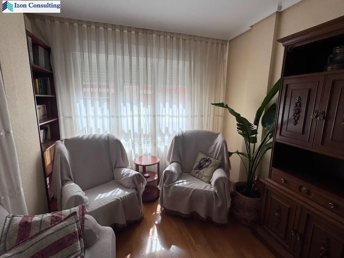 Living room of Flat for rent in Albacete  with Heating and Furnished