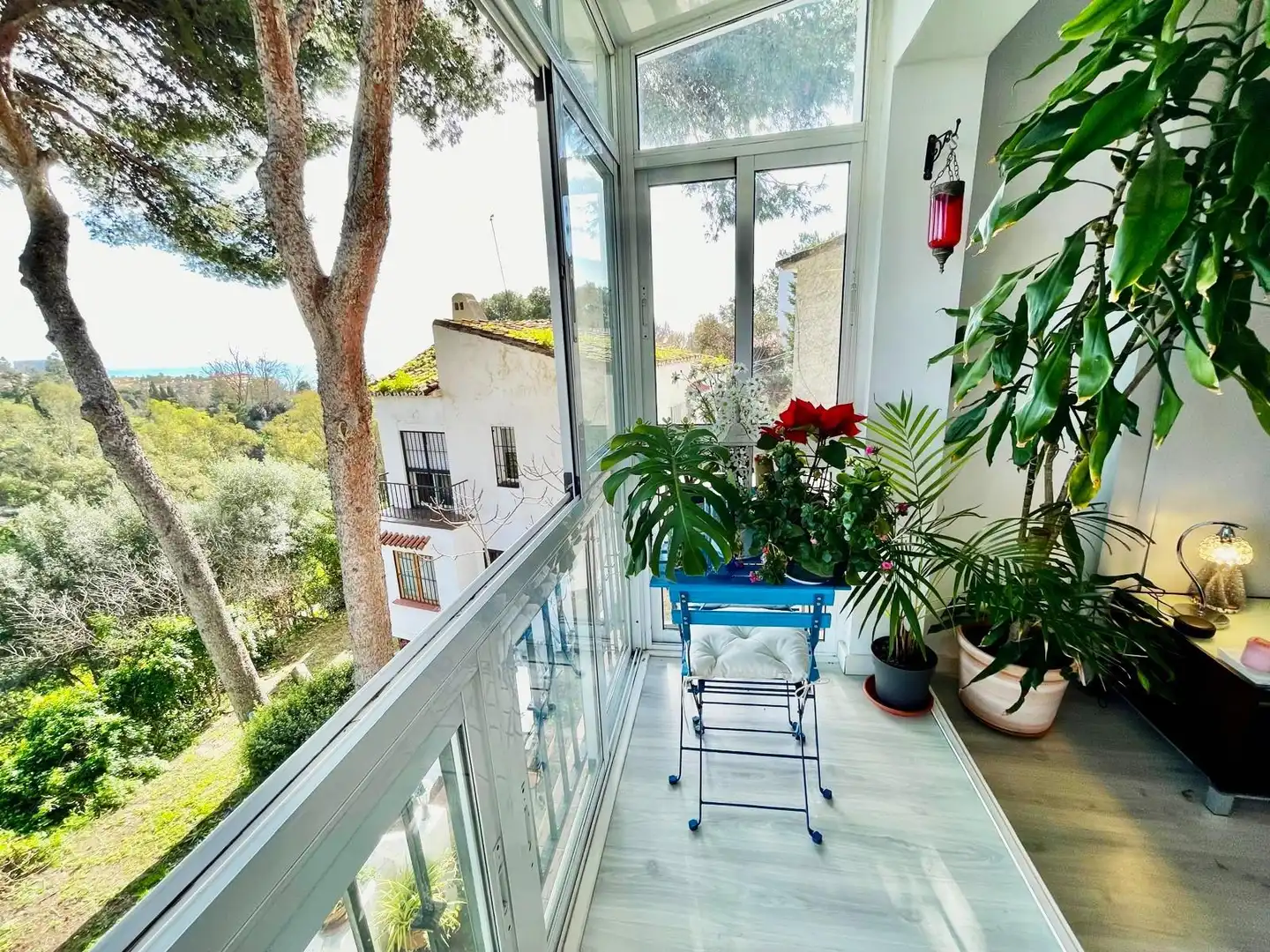 Terrassa de Casa o xalet en venda en Benalmádena amb Aire condicionat, Calefacció i Jardí privat