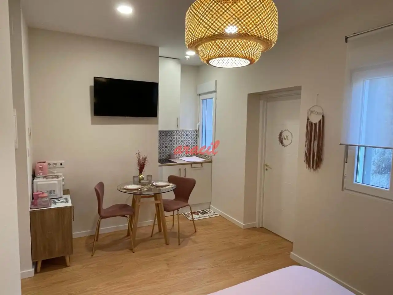 Dining room of Flat for sale in Ourense Capital   with Air Conditioner