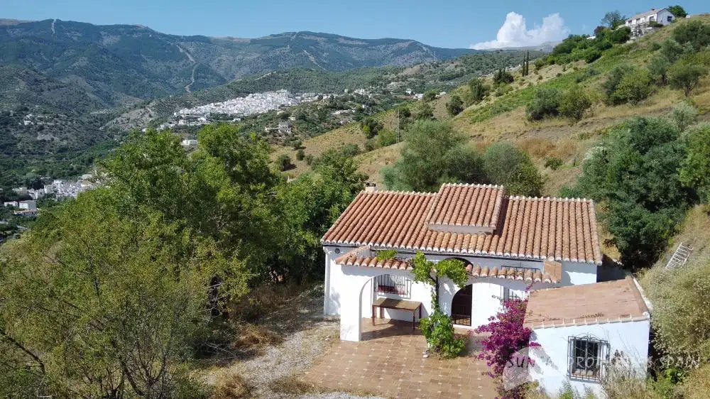 Exterior view of Houses for sale in Cómpeta  with Air Conditioner, Private garden and Swimming Pool