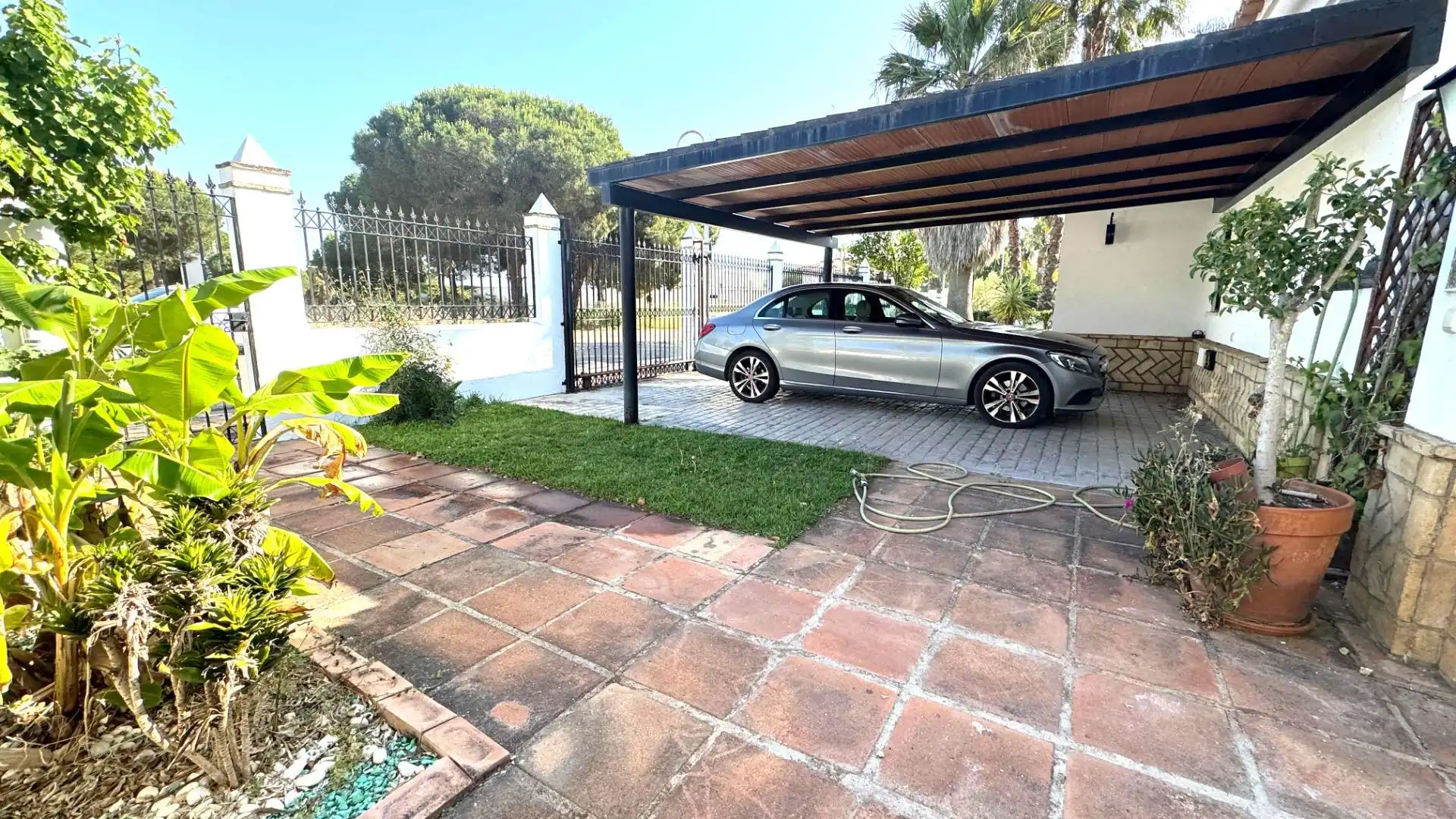 Jardín de Casa o chalet en venta en El Portil con Jardín privado, Terraza y Piscina