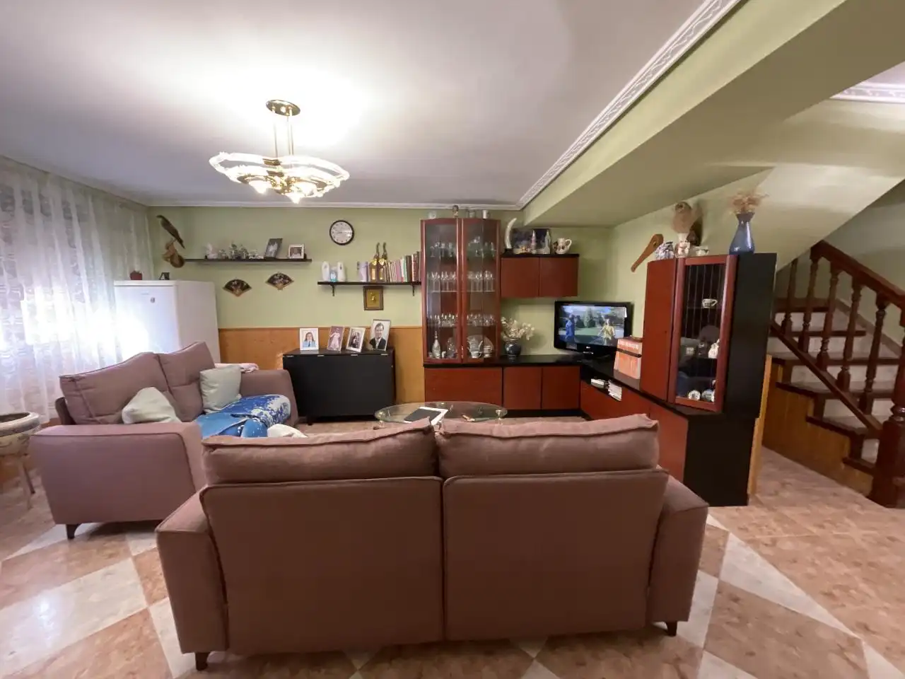 Sala de estar de Casa o chalet en venta en Alesanco con Terraza, Trastero y Amueblado