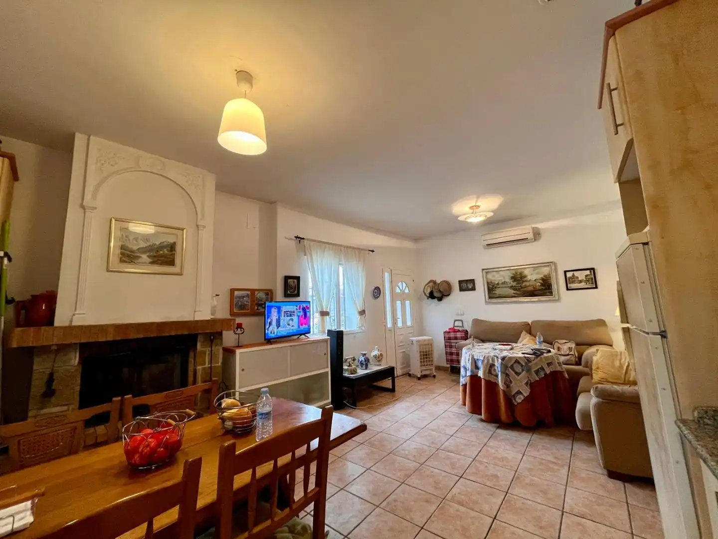 Sala de estar de Casa o chalet en venta en Torrecillas de la Tiesa, Cáceres