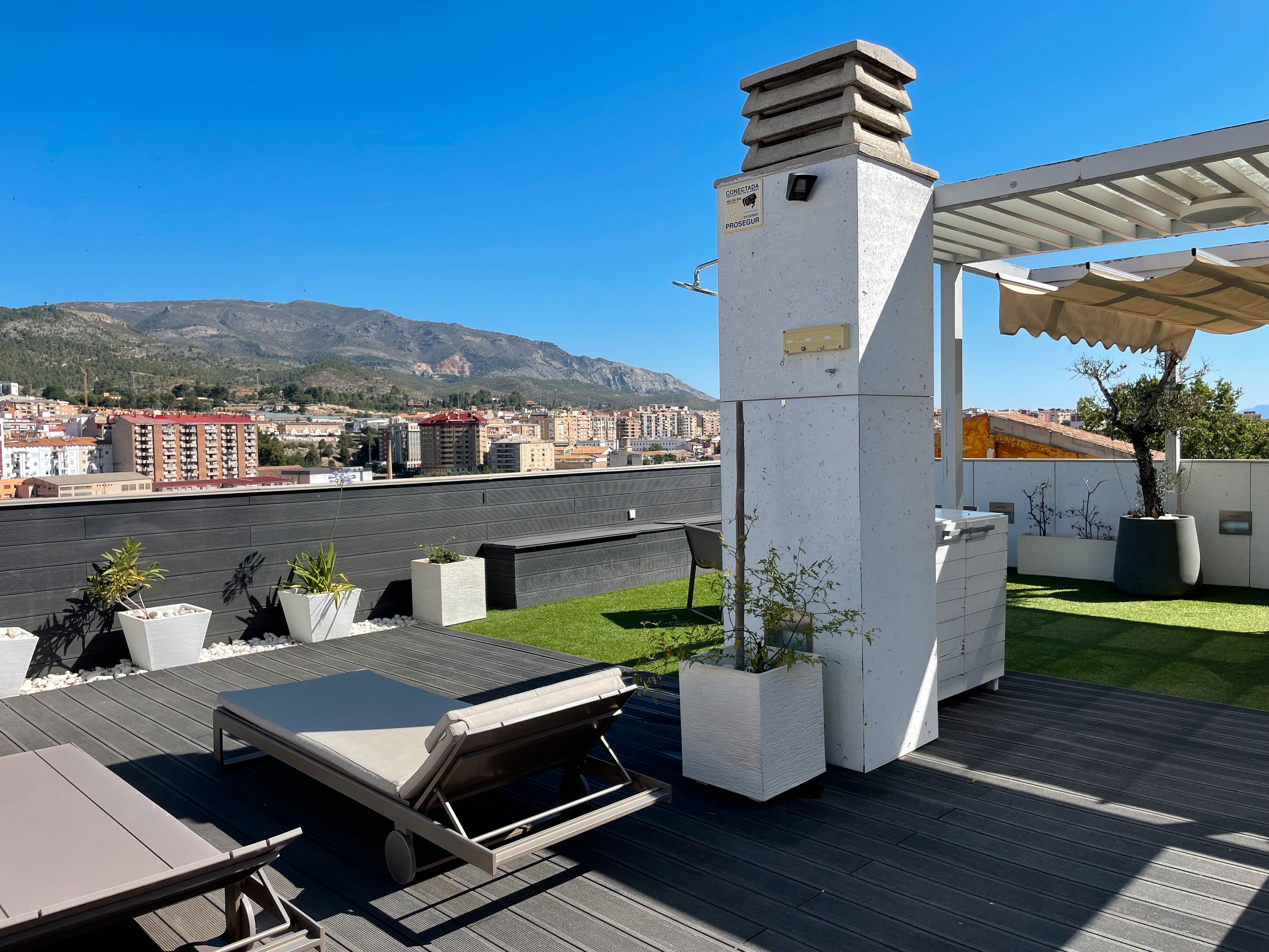Terrassa de Àtic en venda en Alcoy / Alcoi amb Aire condicionat, Calefacció i Terrassa