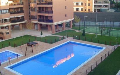 Swimming pool of Flat for sale in  Zaragoza Capital  with Air Conditioner, Heating and Terrace