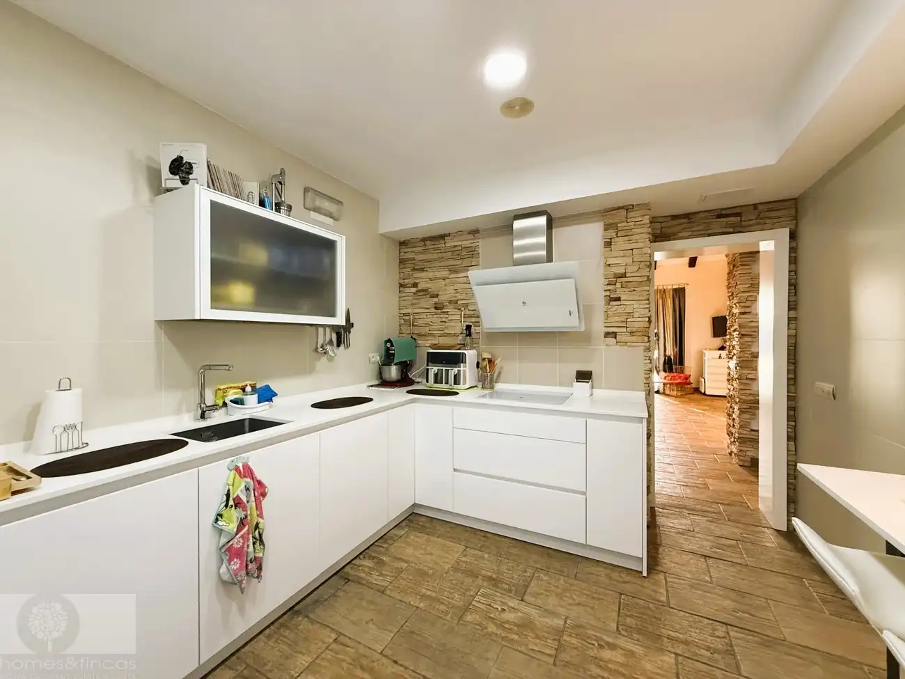 Cocina de Dúplex en venta en Lepe con Amueblado