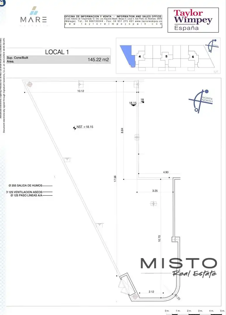 Local comercial en alquiler en DS ENSANCHE SUR I  Es: Pl: Pt:L CJT RESIDENCIAL MARE
 MARBELLA, imagen 4