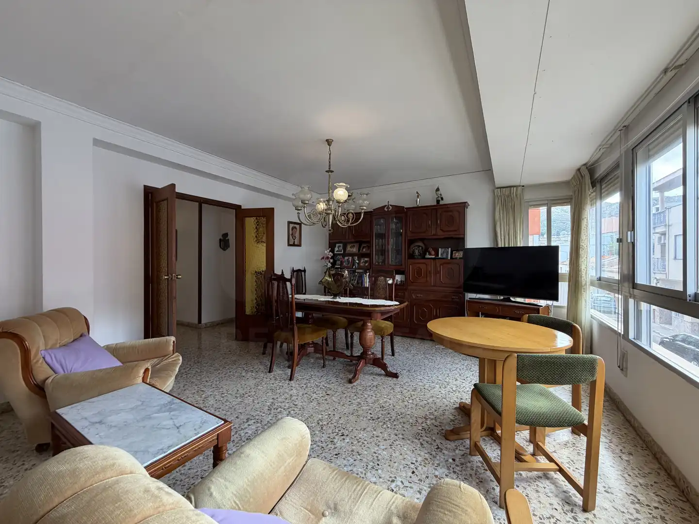 Sala d'estar de Finca rústica en venda en Pego amb Aire condicionat