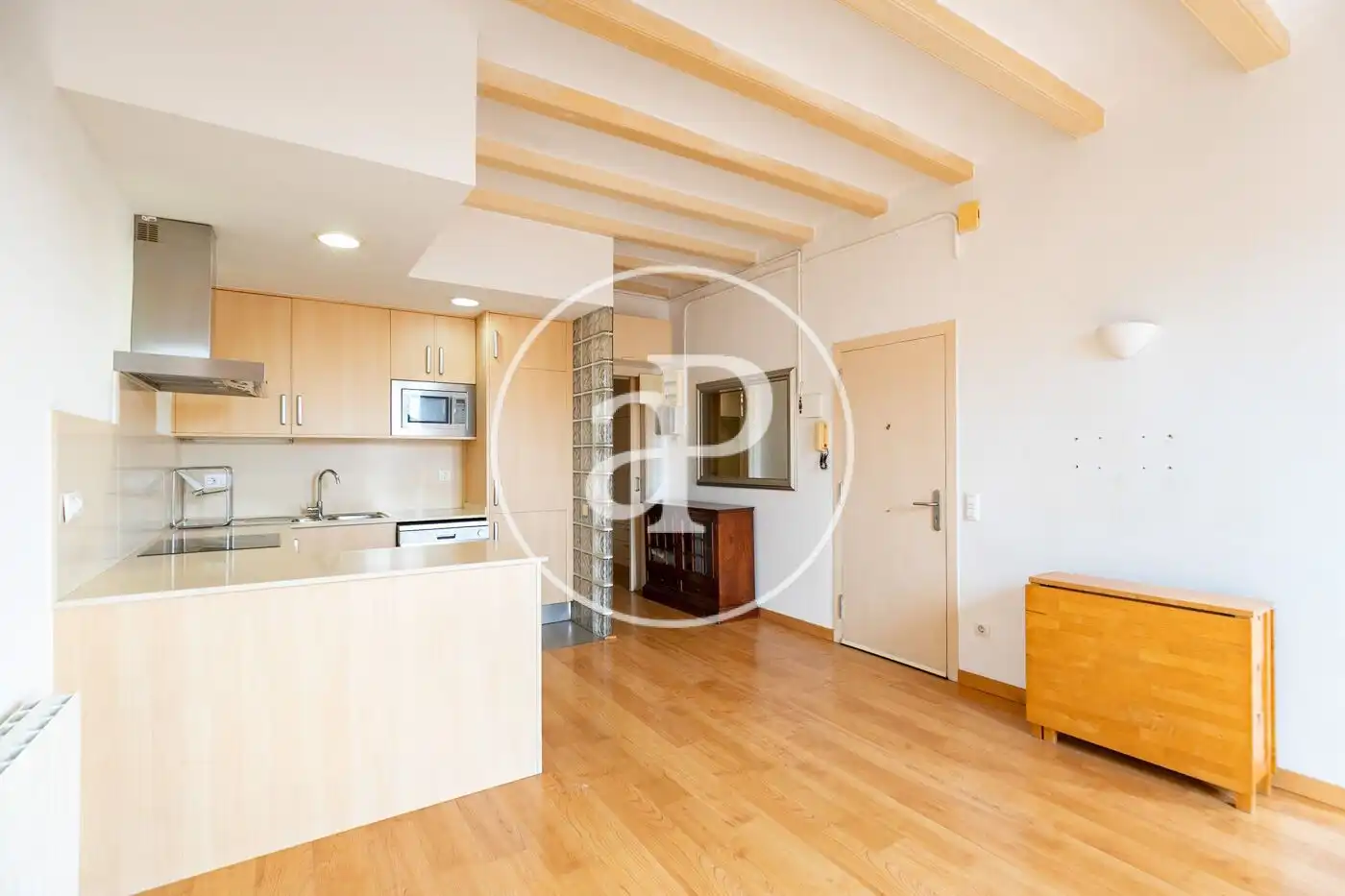 Kitchen of Attic for sale in Barcelona  with Heating and Balcony