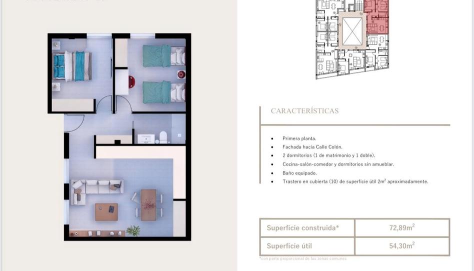 Foto 1 de Piso en venta en Avenida del Río Barbate, 26