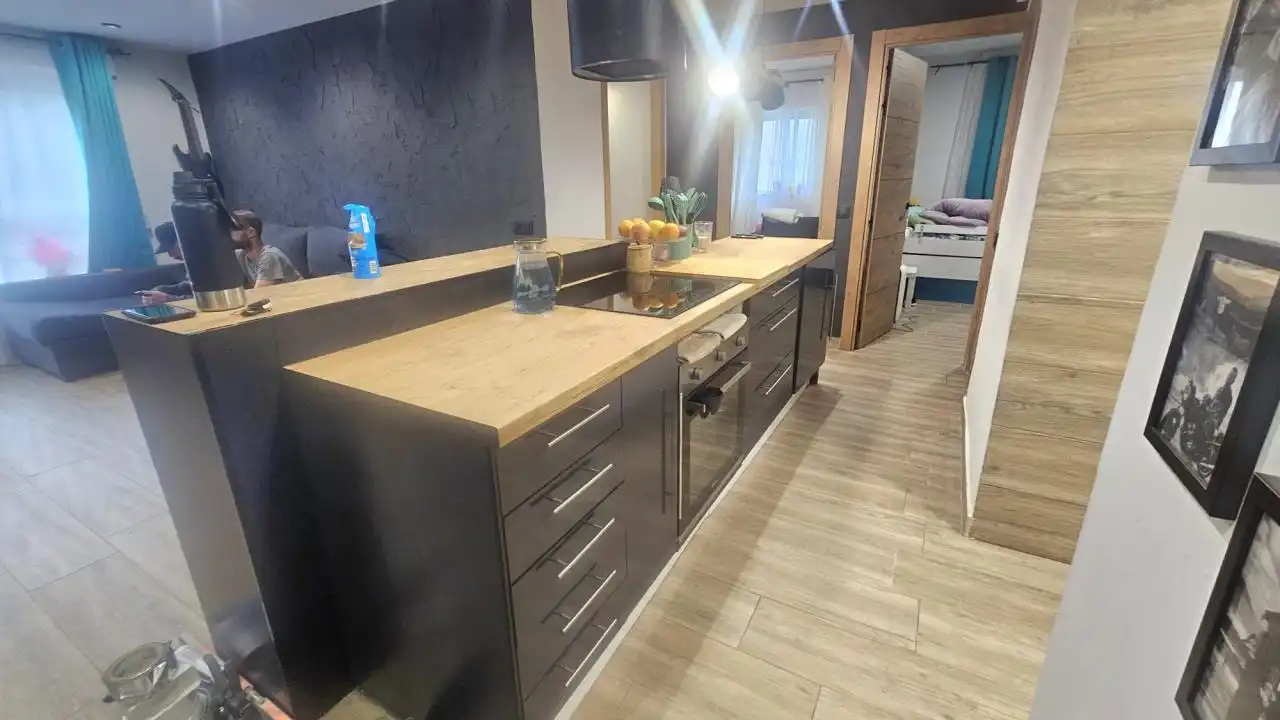 Kitchen of Flat for sale in O Porriño    with Heating, Storage room and Furnished