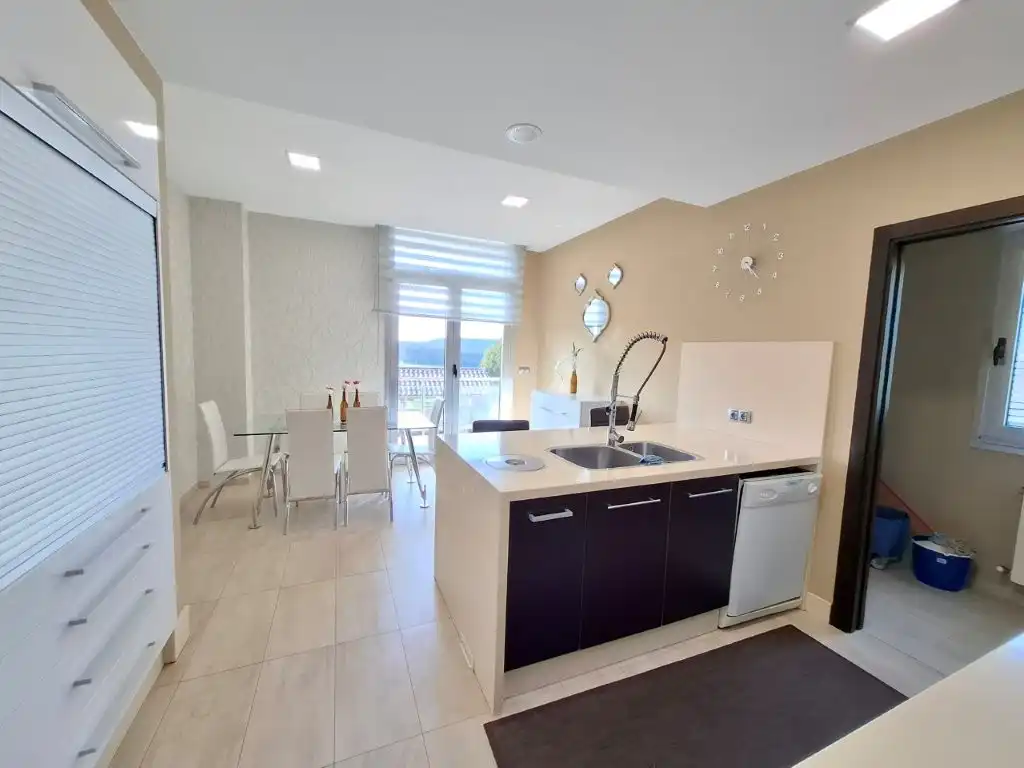 Cocina de Casa o chalet en venta en Cee con Calefacción, Jardín privado y Terraza