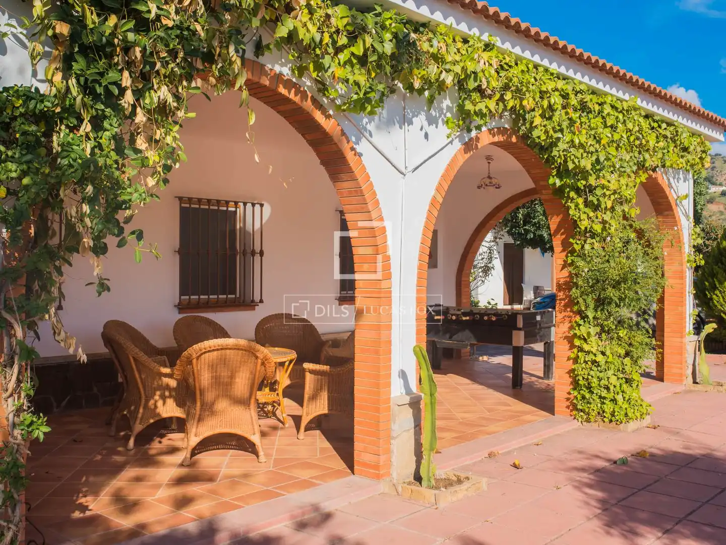 Terrassa de Casa o xalet en venda en Málaga amb Aire condicionat, Calefacció i Jardí privat