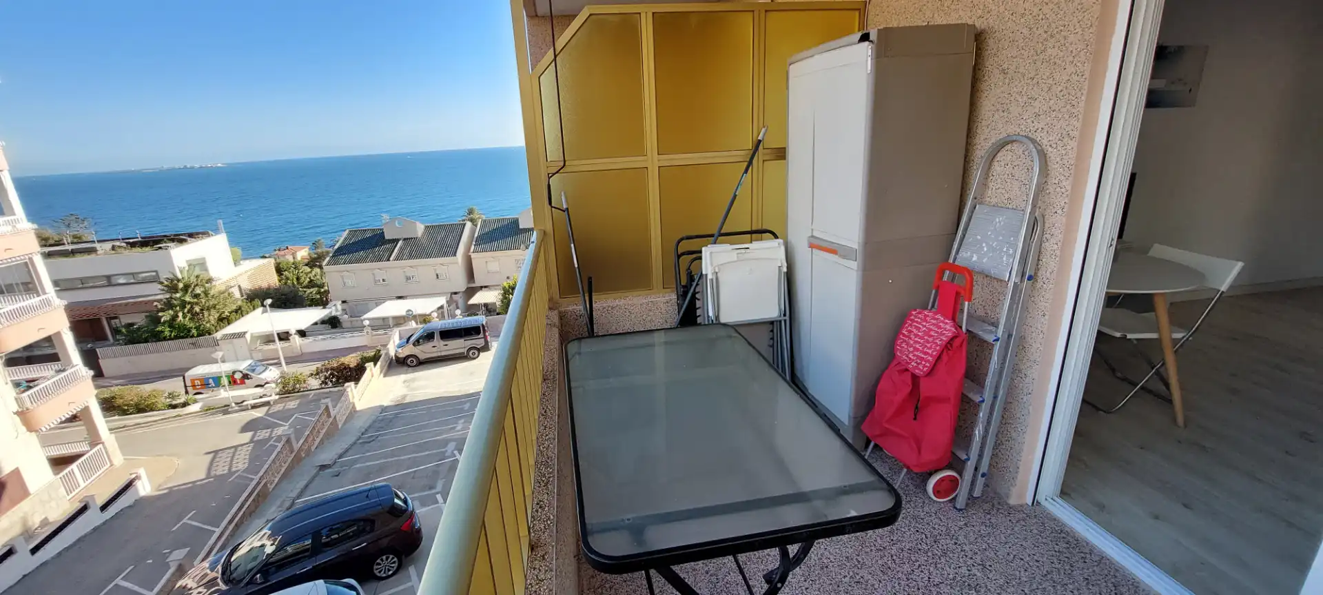 Terraza de Piso en venta en Santa Pola con Parquet, Terraza y Amueblado