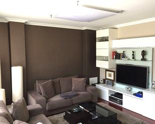 Living room of Flat for sale in Oviedo   with Heating, Parquet flooring and Storage room