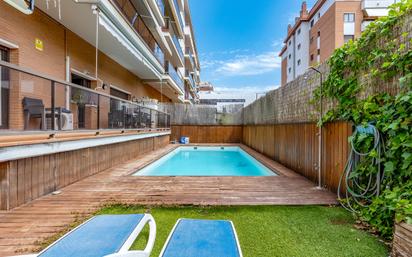 Swimming pool of Planta baja for sale in Igualada  with Air Conditioner, Terrace and Swimming Pool