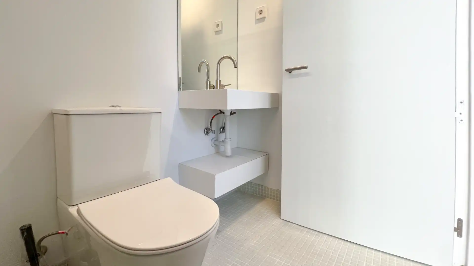 Badezimmer von Haus oder Chalet zur untervermieten in Madrid mit Klimaanlage, Heizung und Privatgarten