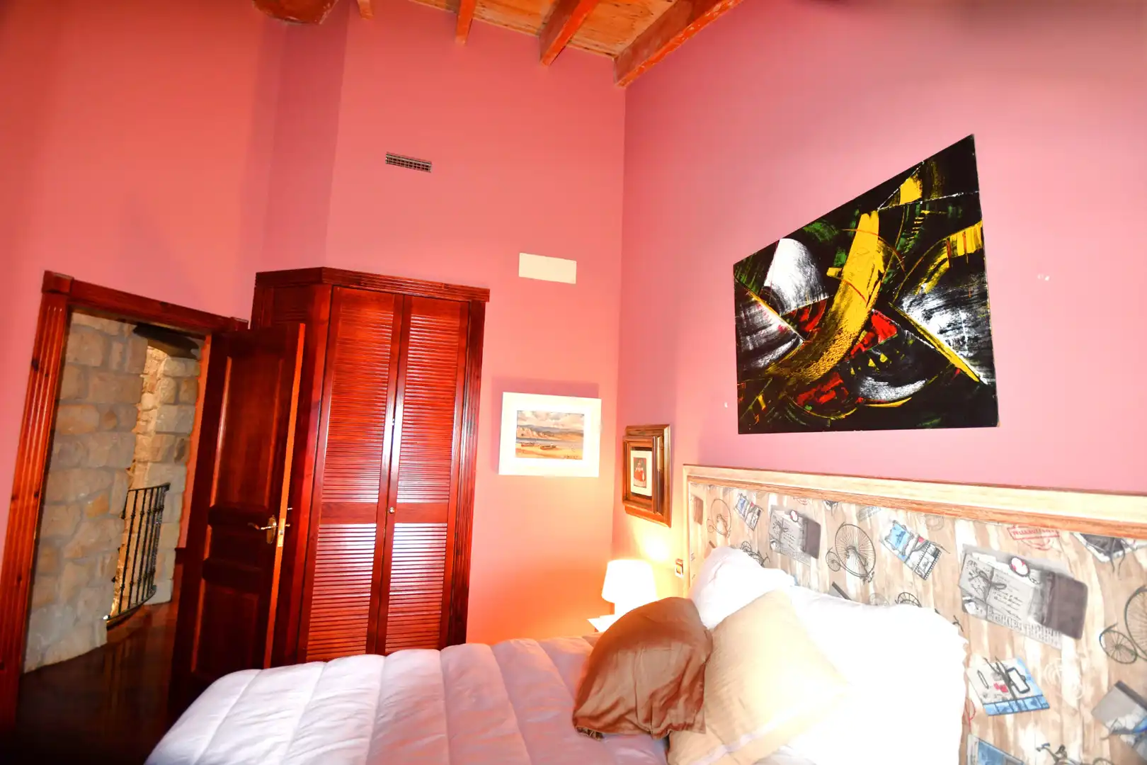 Bedroom of Houses for sale in Lardero  with Air Conditioner, Heating and Private garden