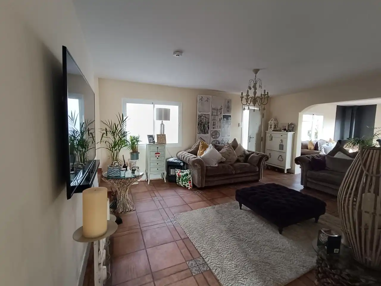 Living room of Houses for sale in Arona  with Private garden, Terrace and Alarm