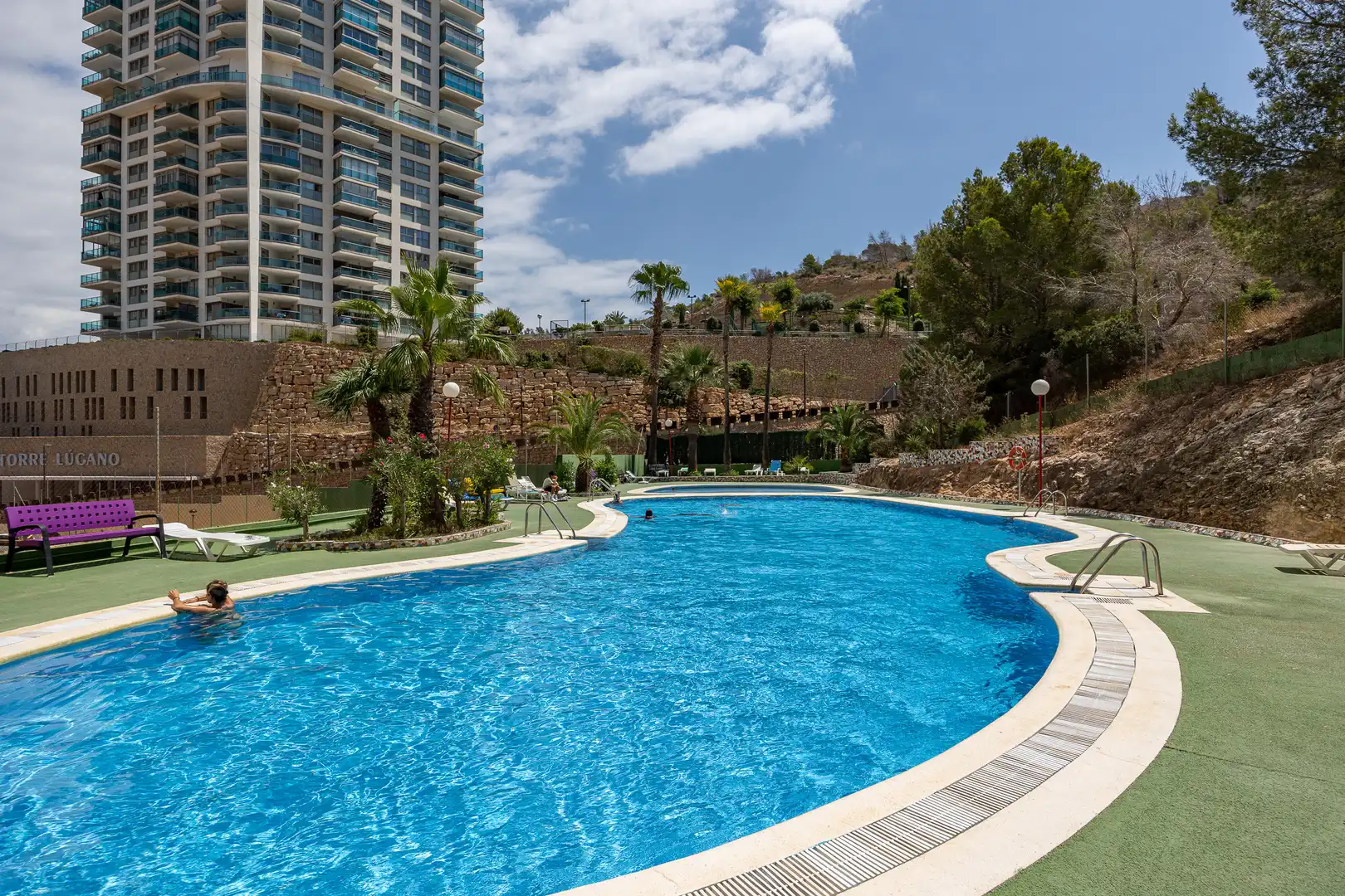 Piscina de Apartamento en venta en Benidorm con Piscina, Amueblado y Piscina comunitaria
