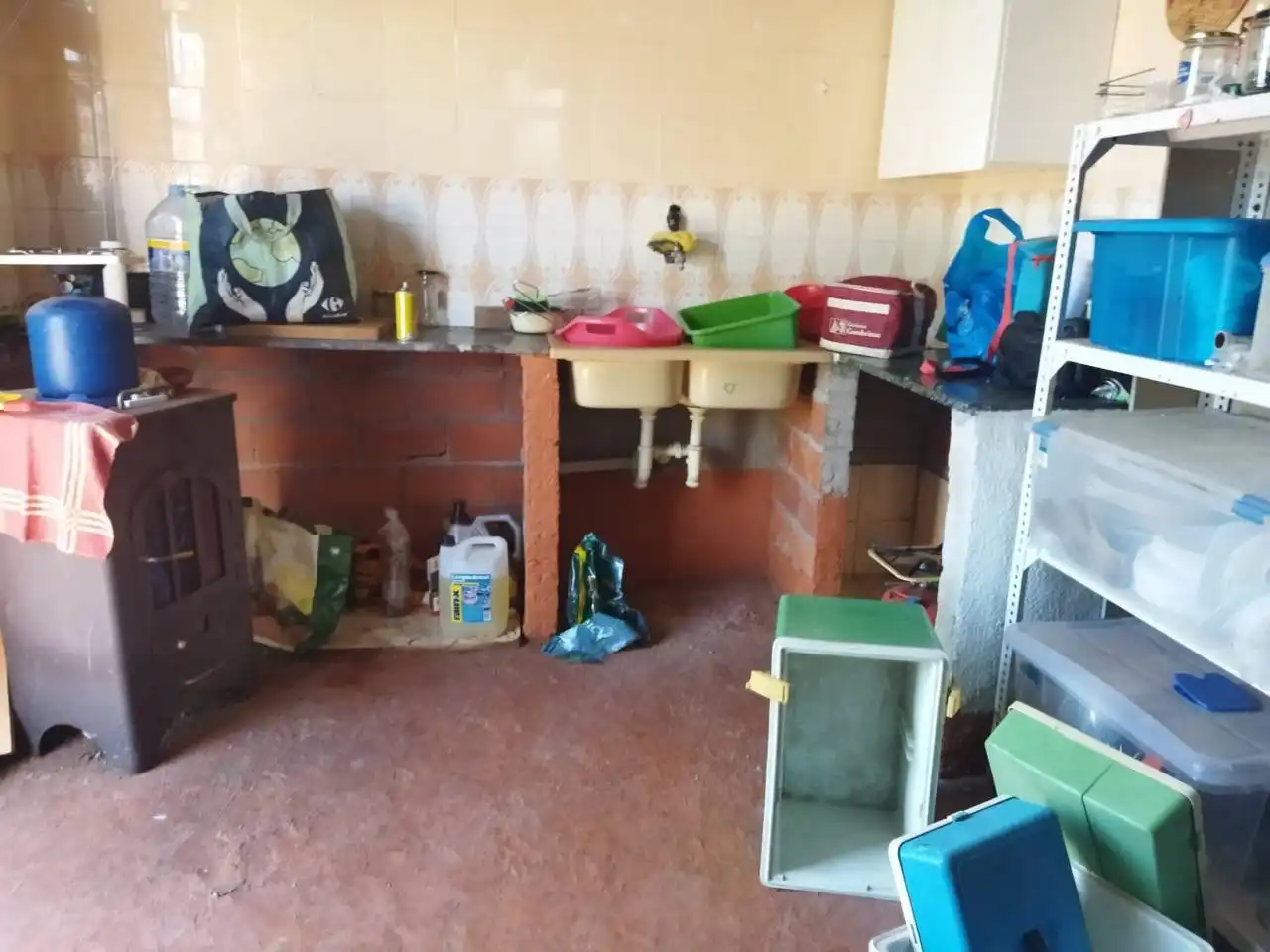 Kitchen of Land for sale in Sant Llorenç Savall