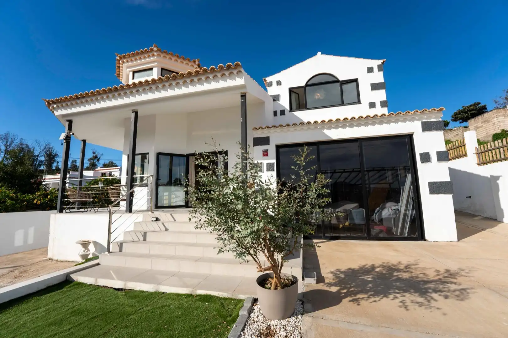 Vista exterior de Casa o chalet en venta en San Cristóbal de la Laguna con Jardín privado, Parquet y Terraza