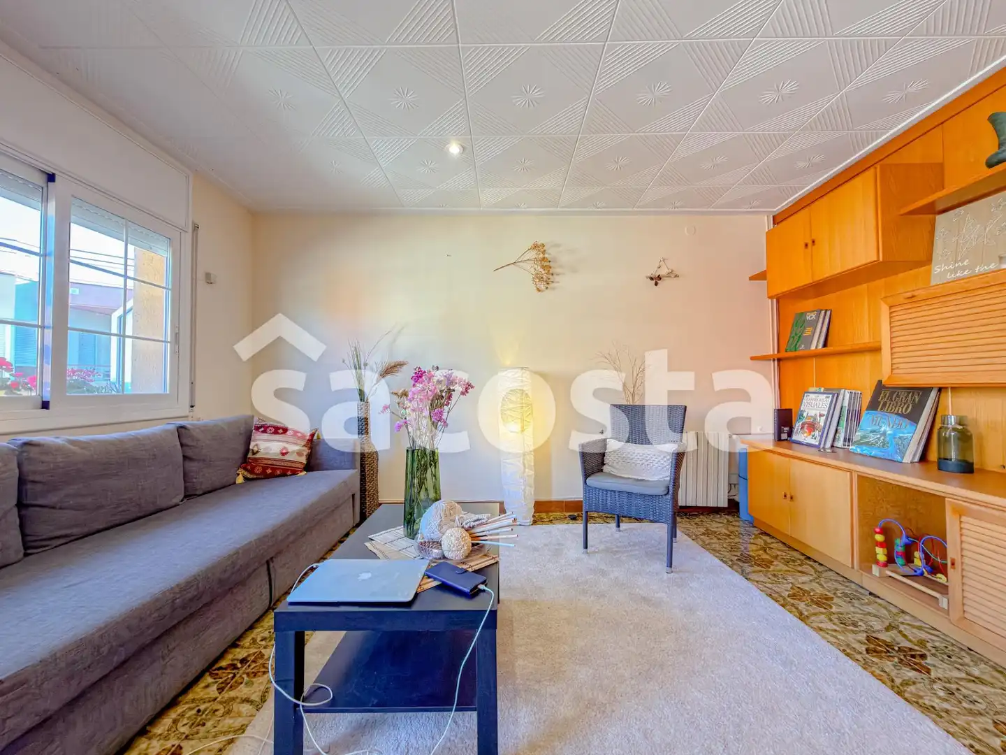 Sala de estar de Piso en venta en Blanes con Calefacción y Balcón