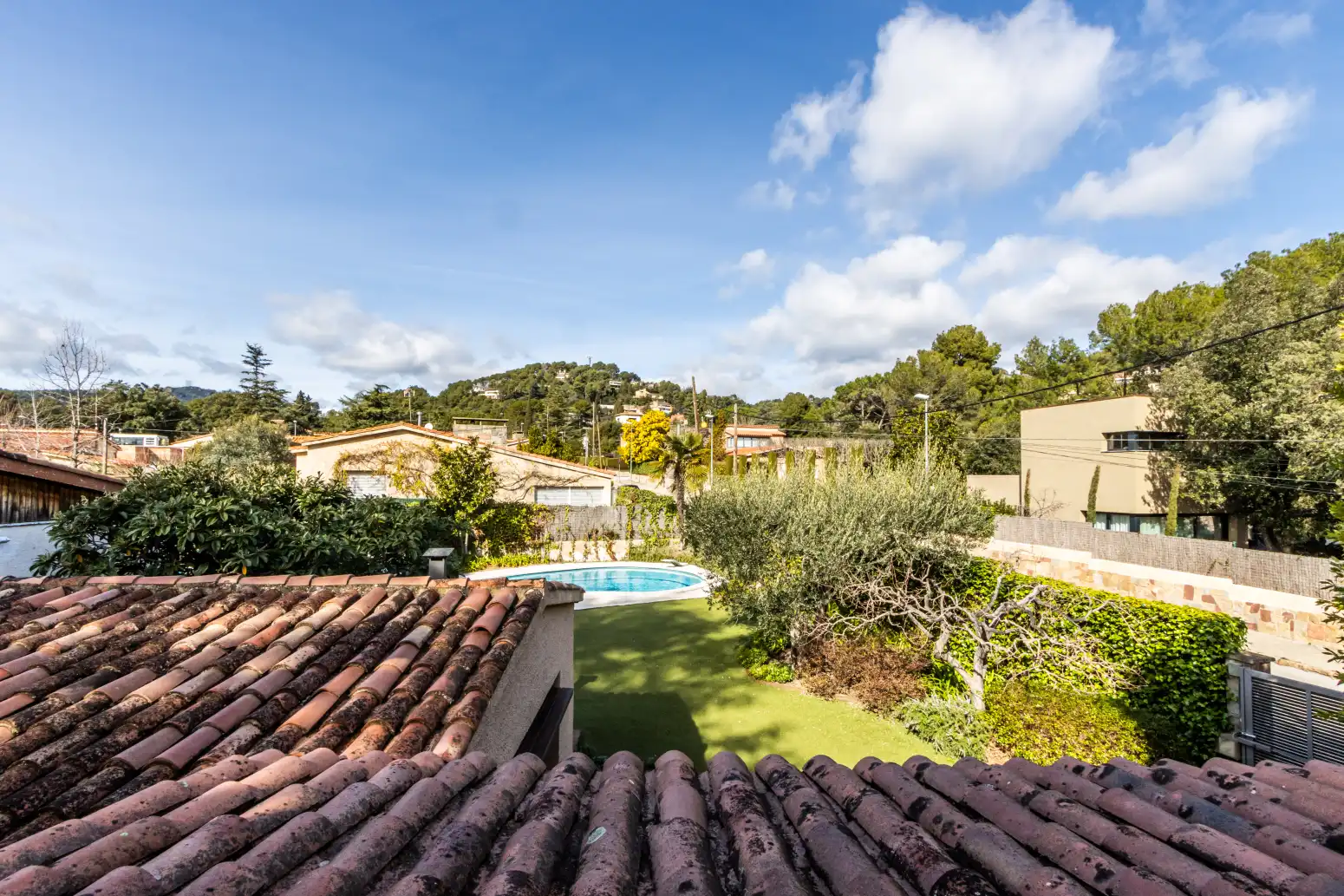 Jardín de Casa o chalet en venta en Matadepera con Calefacción, Jardín privado y Parquet