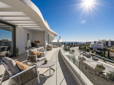 Attique avec piscine à vendre à El Higuerón