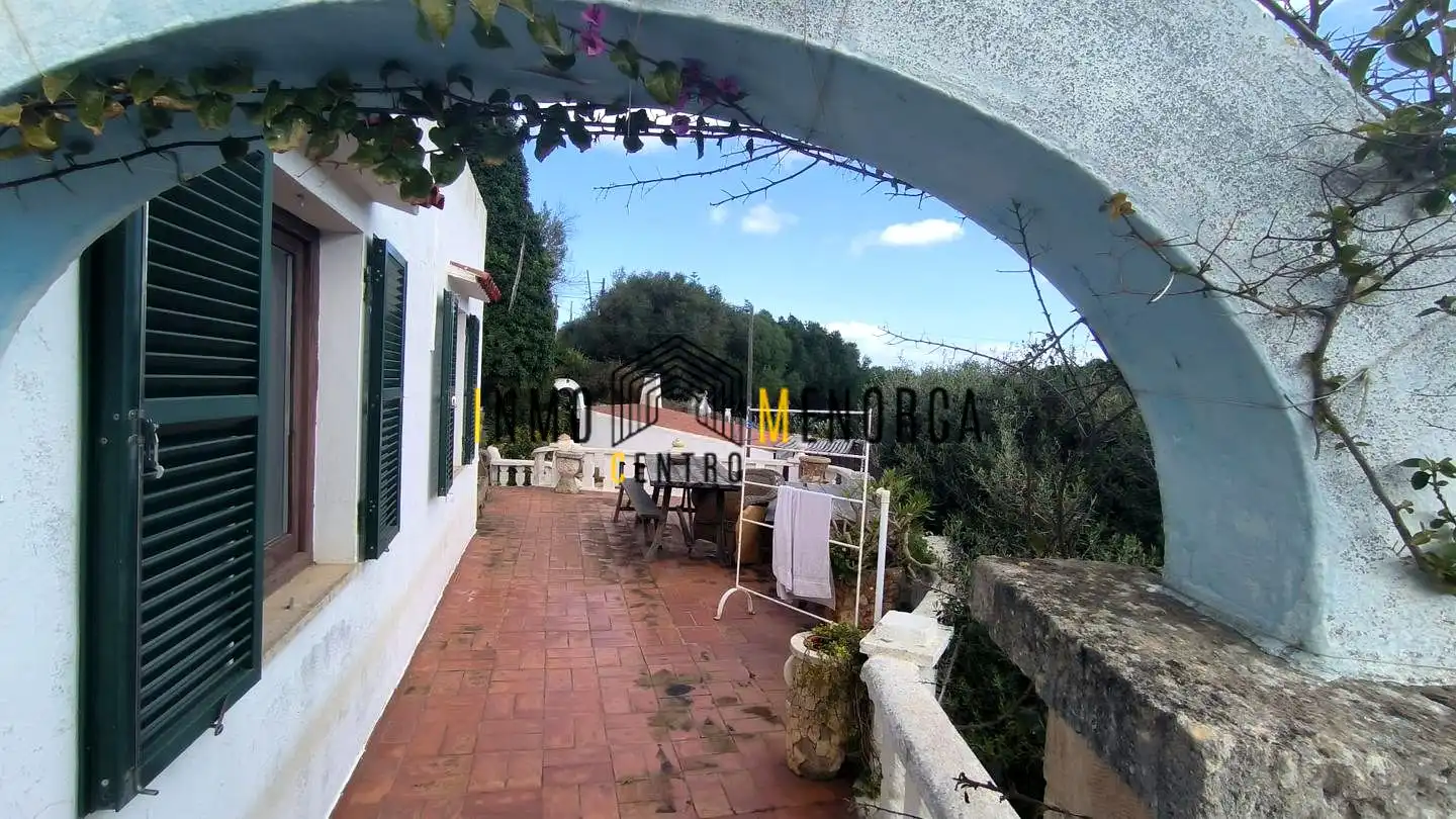 Jardí de Finca rústica en venda en Ciutadella de Menorca amb Jardí privat, Terrassa i Piscina