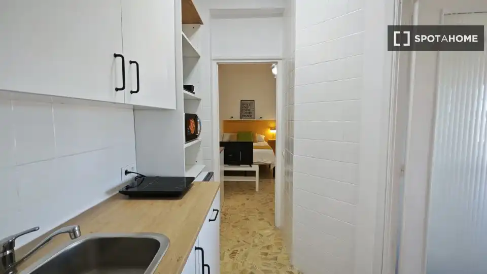Cocina de Piso de alquiler en Cartagena con Aire acondicionado, Calefacción y Amueblado