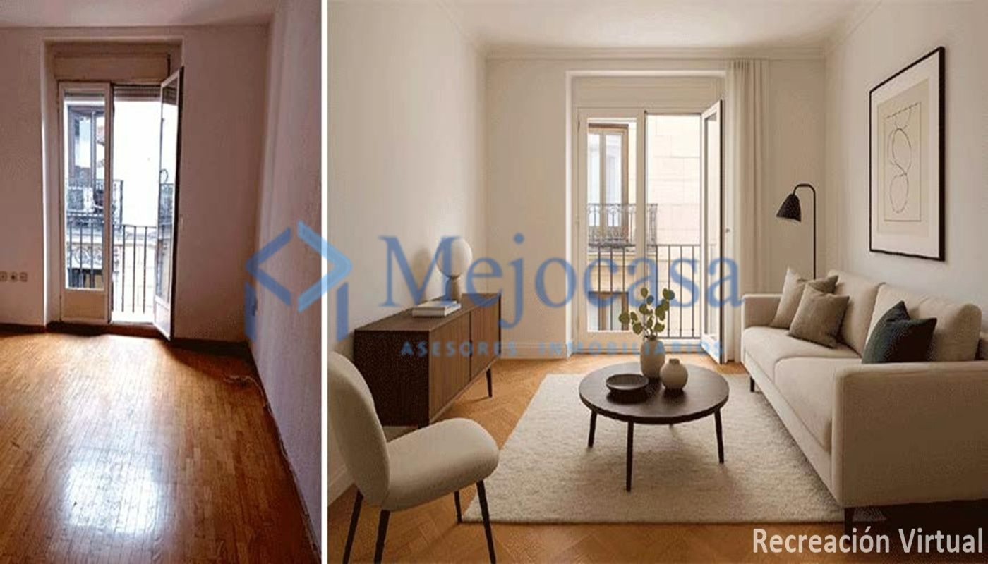 Habitación de Piso en venta en  Madrid Capital con Calefacción, Parquet y Amueblado