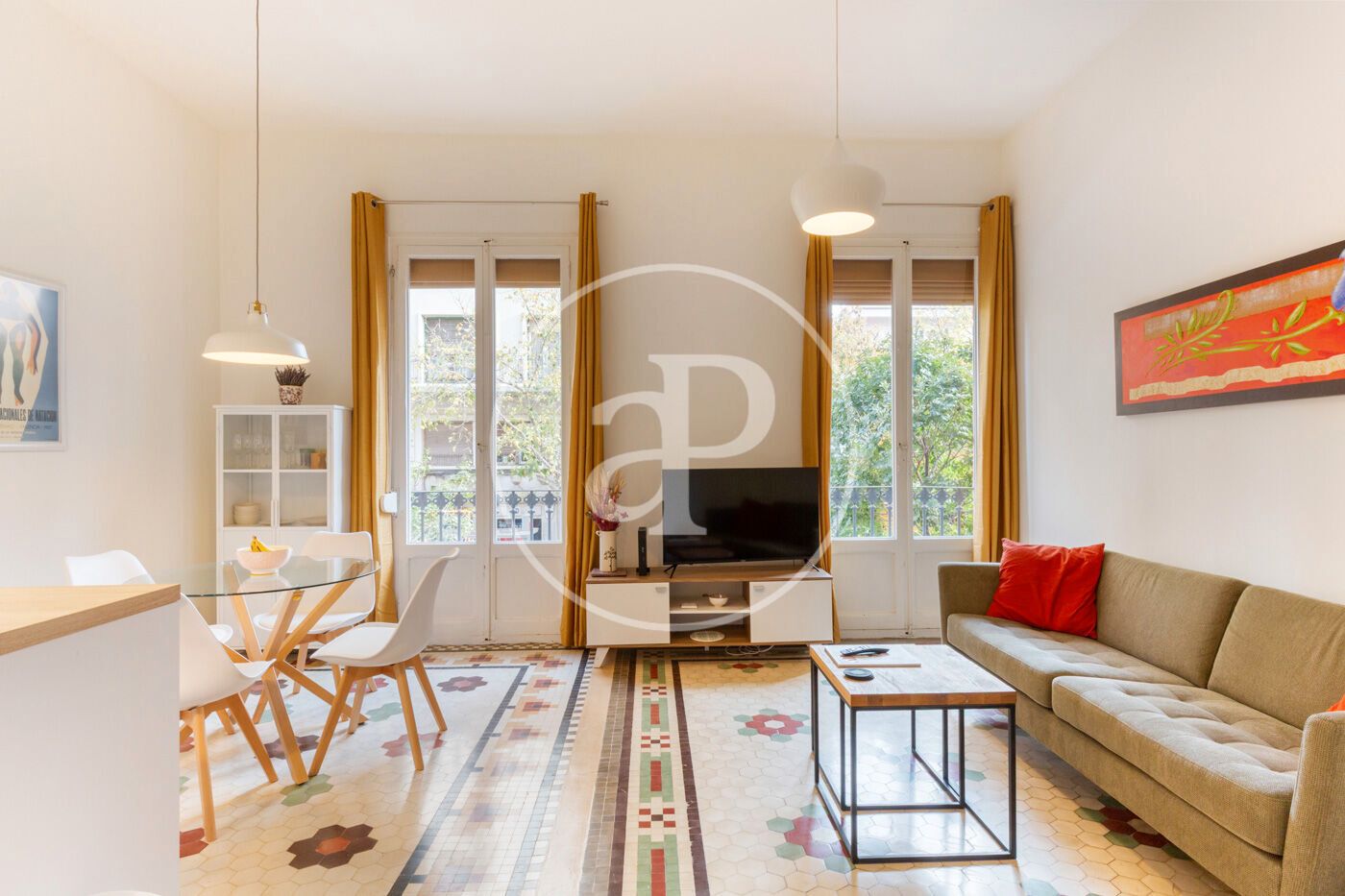 Vista exterior de Pis de lloguer en  Valencia Capital amb Aire condicionat, Calefacció i Moblat