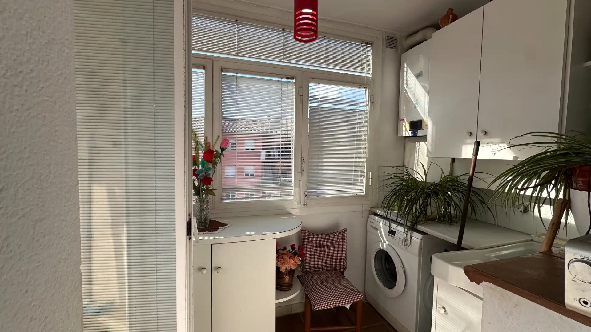 Balcony of Flat for sale in Olot  with Heating, Terrace and Storage room