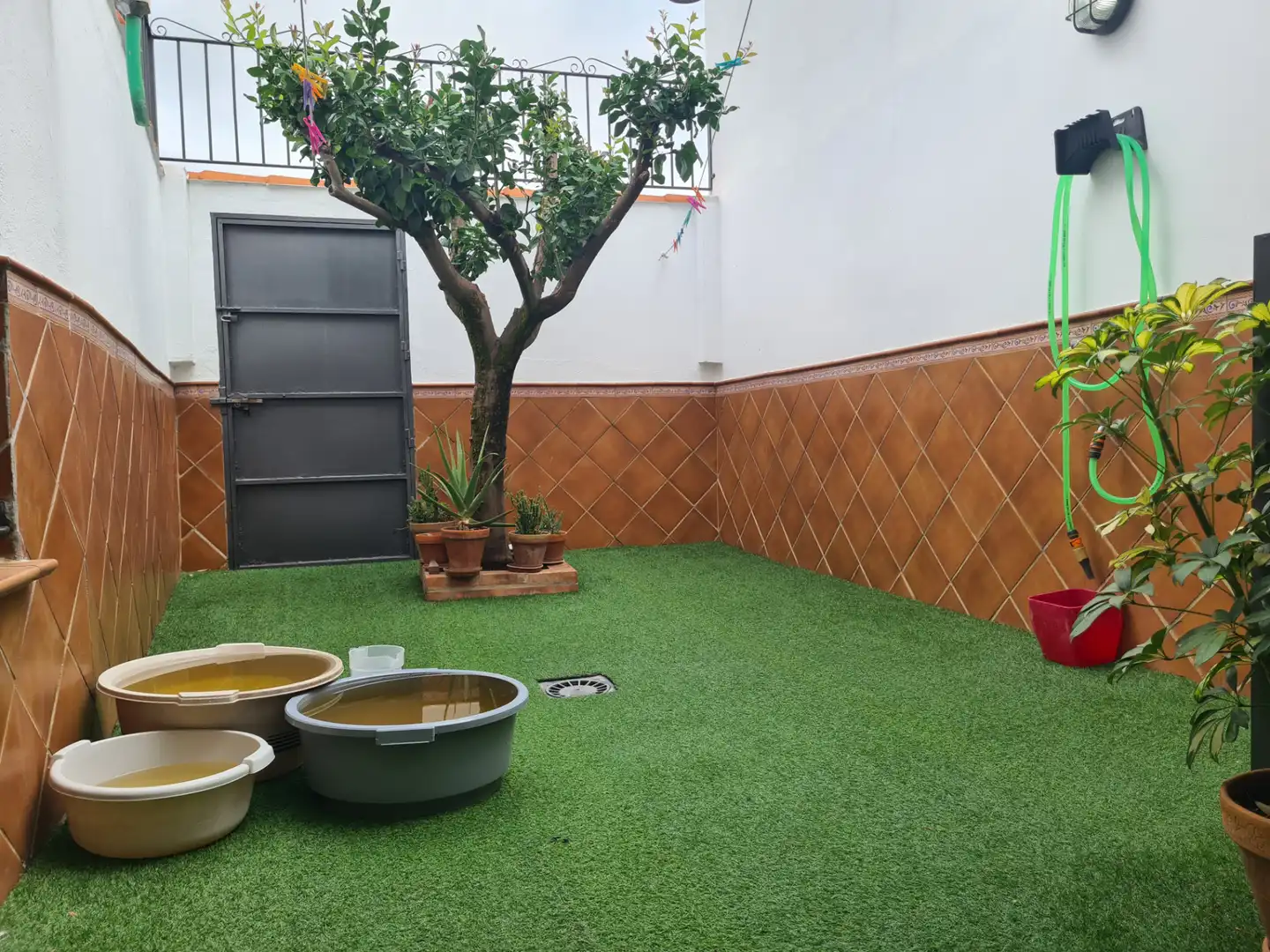 Jardín de Casa adosada en venta en Higuera de la Sierra con Aire acondicionado, Terraza y Trastero