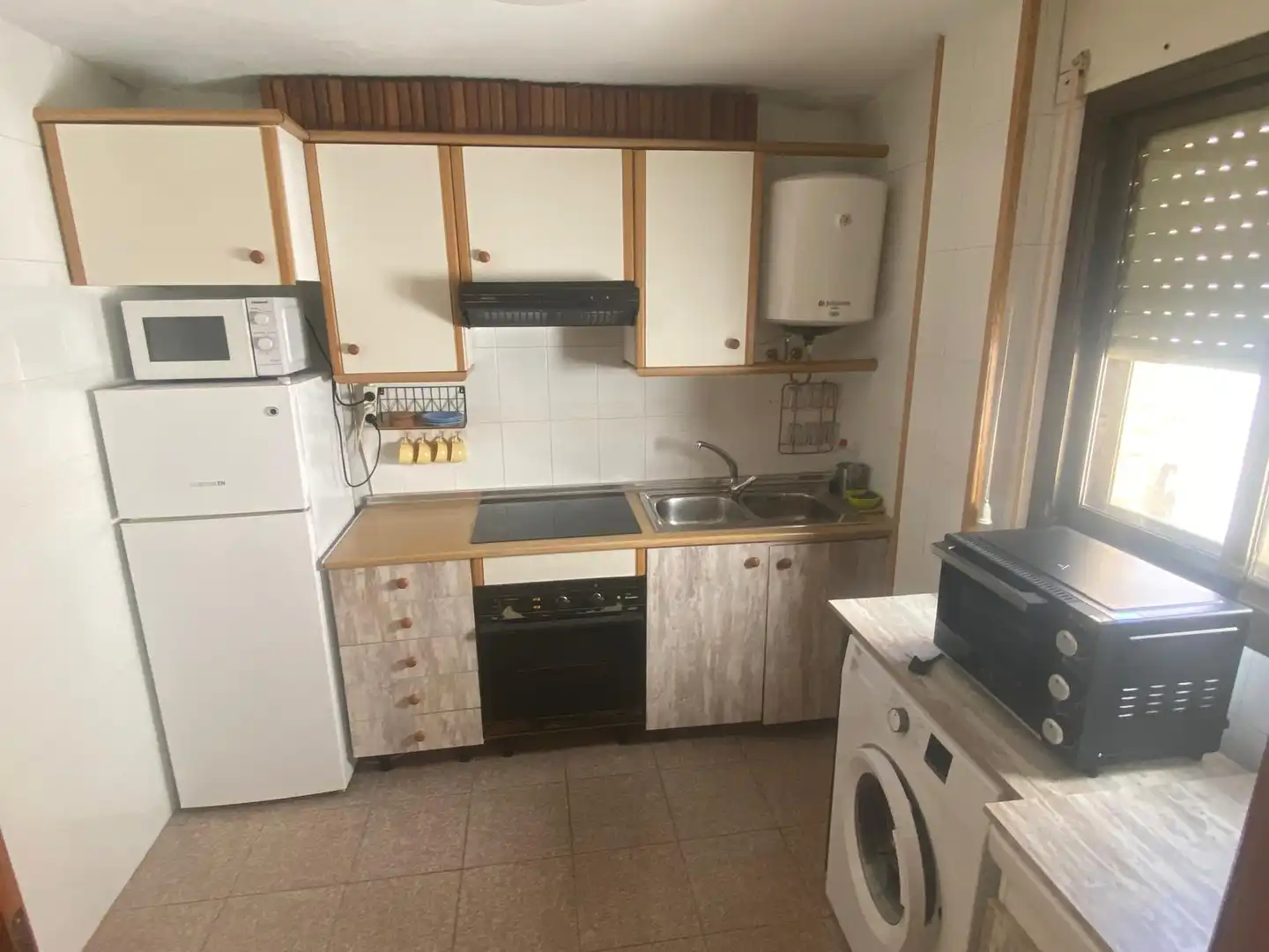 Kitchen of Flat for sale in Ciudad Real  with Air Conditioner and Furnished