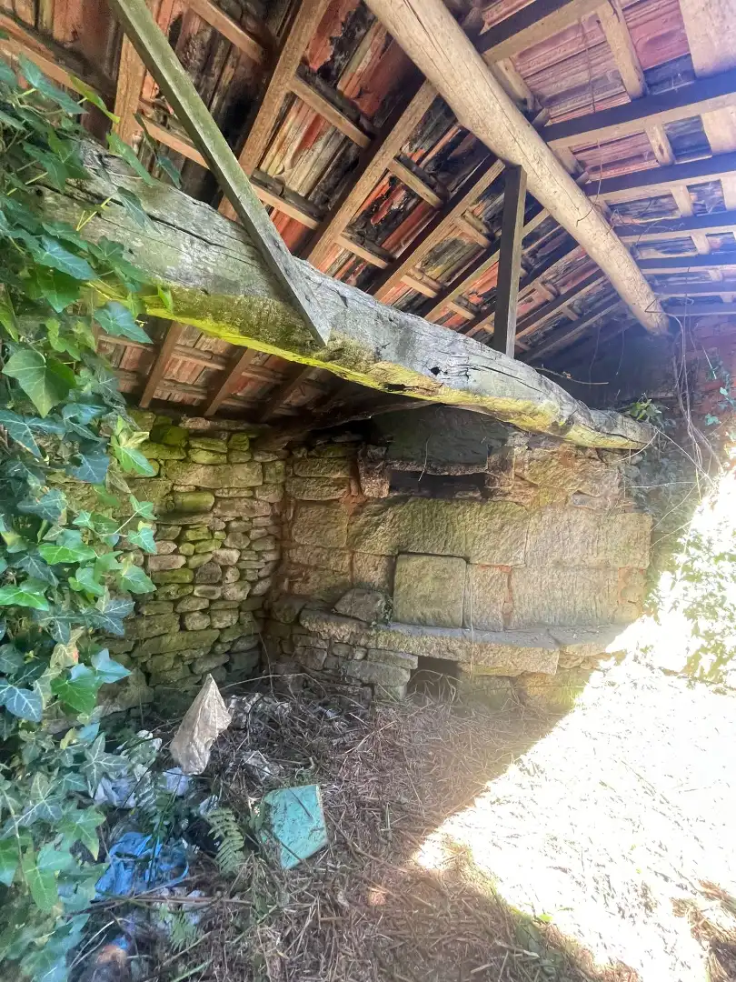 Vista exterior de Finca rústica en venda en O Irixo amb Jardí privat, Traster i Balcó