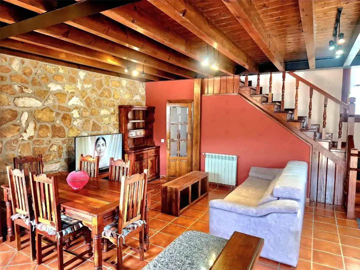 Sala d'estar de Casa o xalet de lloguer en Llanes