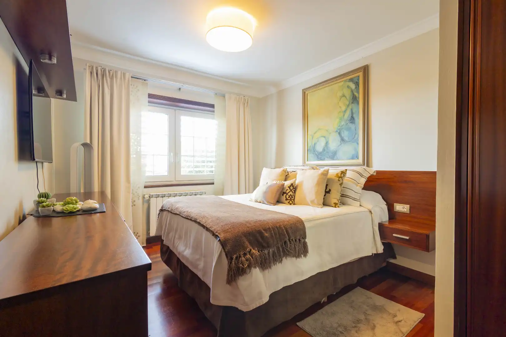 Bedroom of Houses for sale in San Cristóbal de la Laguna  with Air Conditioner, Private garden and Terrace