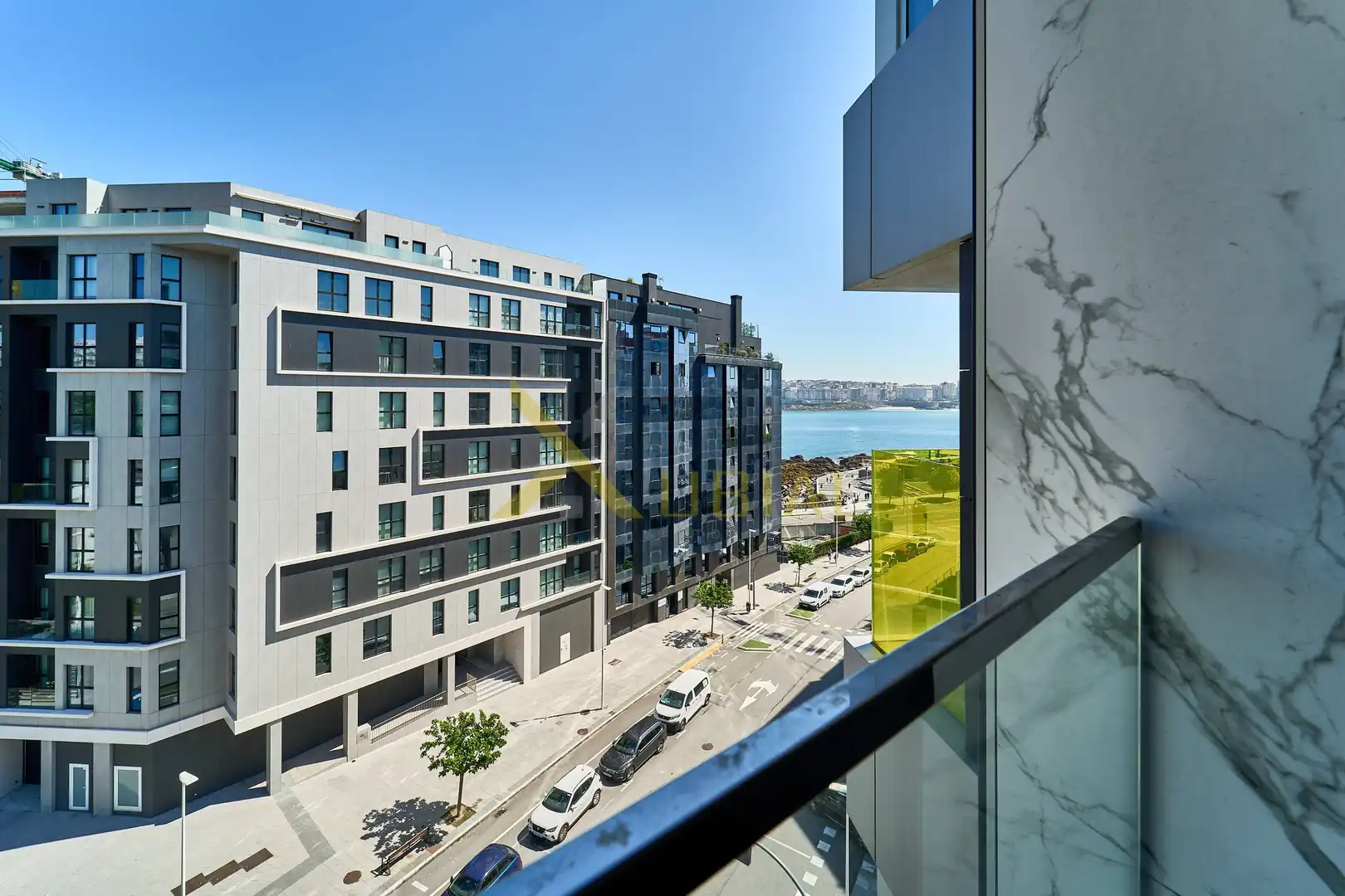 Exterior view of Flat for sale in A Coruña Capital   with Storage room, Furnished and Balcony